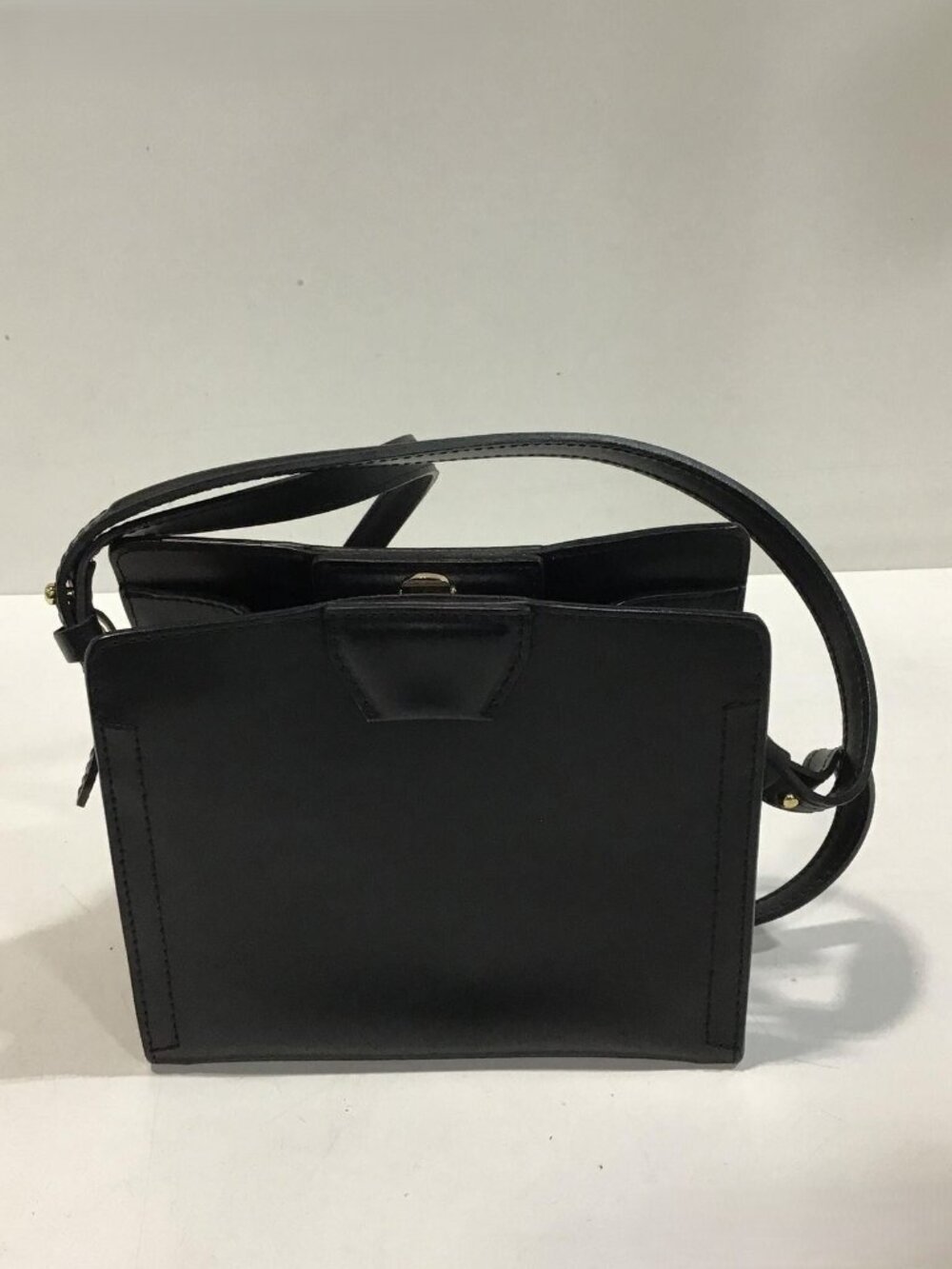 Gianni Chiarini Leather Crossbody Bag Black - Picture 2 of 9
